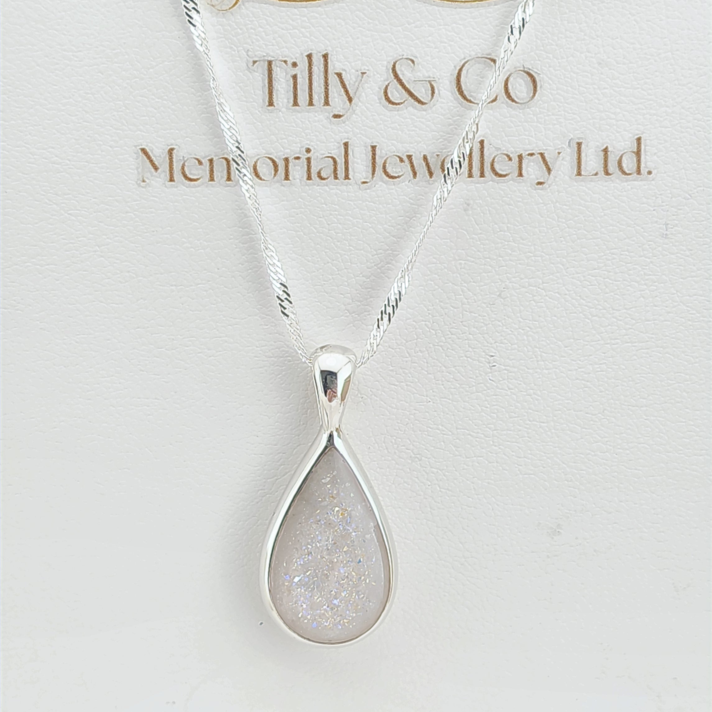 The 'Everfall Teardrop' Memorial Pendant image 0